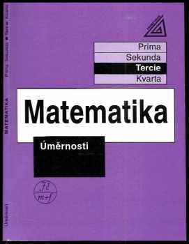 Jiří Heřman: Matematika : úměrnosti : učebnice pro základní školy a nižší ročníky víceletých gymnázií