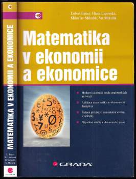 Luboš Bauer: Matematika v ekonomii a ekonomice