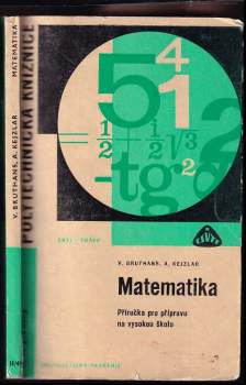 Vladimír Bruthans: Matematika