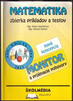 Mária Sadloňová: Matematika