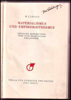 Materialismus und Empiriokritizismus
