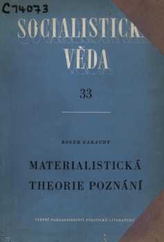 Materialistická theorie poznání