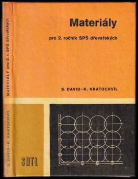 Materiály pro 2. ročník středních průmyslových škol dřevařských
