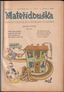 Miloš Holas: Mateřídouška, KOMPLETNÍ ROČNÍK III.
