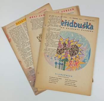 Jiří Václav Svoboda: Mateřídouška, NEKOMPLETNÍ ROČNÍK XVII.