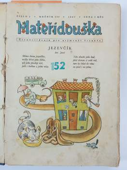Miloš Holas: Mateřídouška Ročník III 1947 čísla 1-10