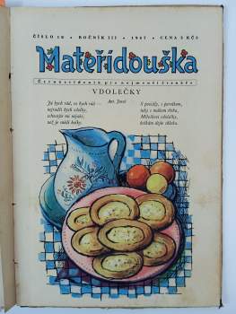 Miloš Holas: Mateřídouška Ročník III 1947 čísla 1-10