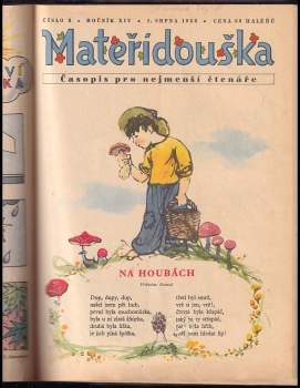 Mateřídouška - různá čísla z ročníků XIV, XV, XVI