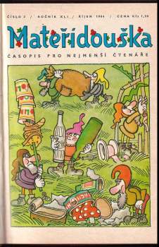 Mateřídouška  XLI 1985 č. 1-12 , XLII 1985 č. 1-4