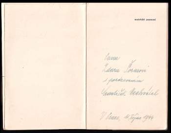 František Nechvátal: Mateřské znamení