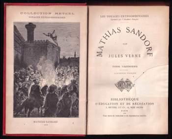 Jules Verne: Mathias Sandorf - Les voyages extraordinaires - Tome 1 - 3