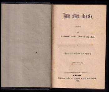 Józef Ignacy Kraszewski: Matice lidu - ročník XIV. - číslo 4, 5 a 6 - Naše staré obrázky II. - Podivínové 1 a 2