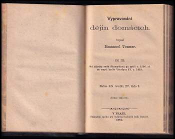 Eduard Herold: Dějepisné novely