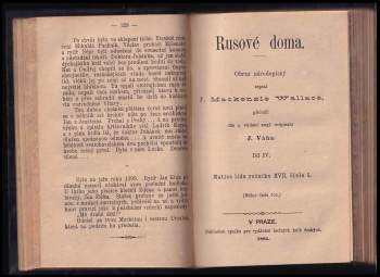 František Herites: Matice lidu - ročník XVII. - čísla 4, 5 a 6 - Doktor Johánek + Rusové doma - Díl IV - obraz národopisný + Za dědictvím - povídka z venkova