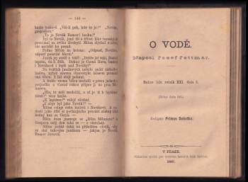 Josef Jettmar: O vodě