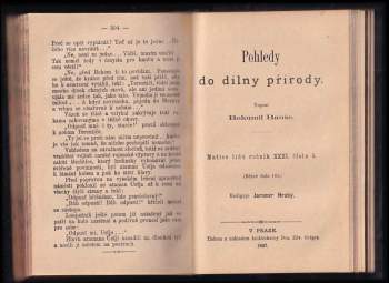 Bohumil Bauše: Pohledy do dílny přírody