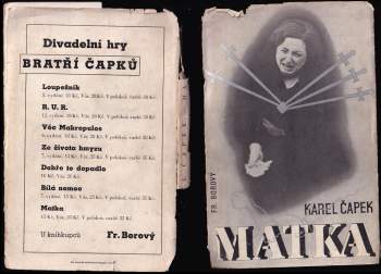 Karel Čapek: Matka
