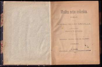 Henry Gréville: Matka nebo milenka