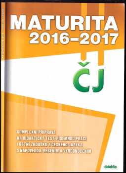 Petra Adámková: Maturita 2016-2017 - ČJ