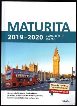 Maturita 2019-2020 z anglického jazyka