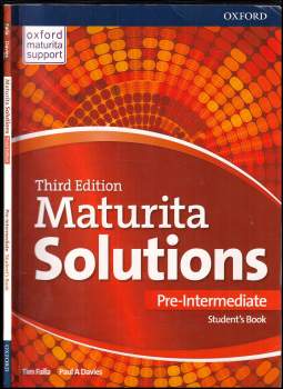 Tim Falla: Maturita Solutions - 3rd Edition Pre-Intermediate Student´s Book