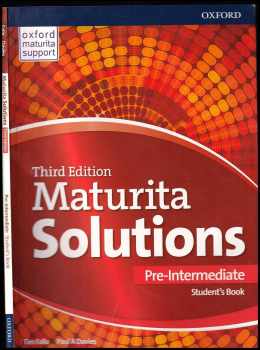 Tim Falla: Maturita Solutions - 3rd Edition Pre-Intermediate Student´s Book