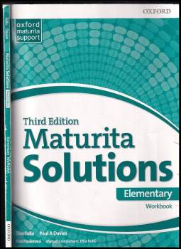 Maturita Solutions : Elementary Workbook
