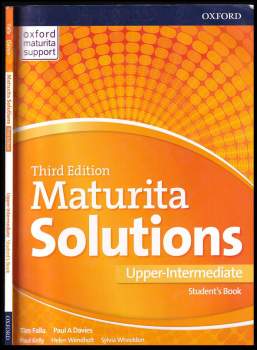 Tim Falla: Maturita Solutions 3rd Edition Upper-Intermediate Student's Book