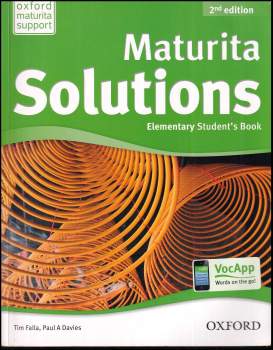 Tim Falla: Maturita Solutions. Elementary Student's book