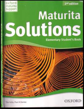Tim Falla: Maturita Solutions. Elementary Student's book