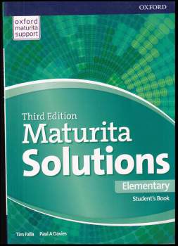 Maturita Solutions elementary student´s book