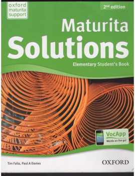 Maturita solutions : upper-intermediate : student's book
