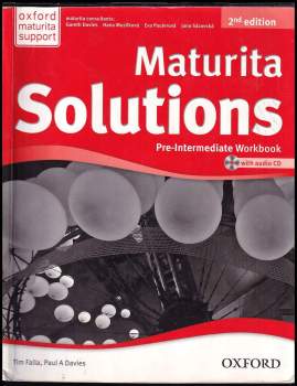 Tim Falla: Maturita Solutions Pre-intermediate Workbook