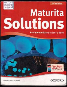 Tim Falla: Maturita solutions