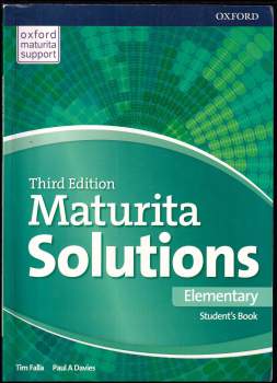 Tim Falla: Maturita solutions