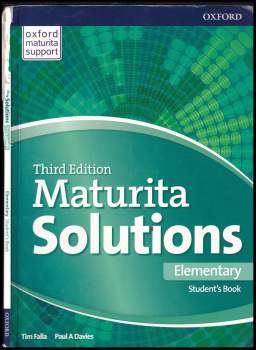 Maturita Solutions, Elementary - Student's book