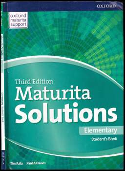 Maturita Solutions, Elementary - Student's book
