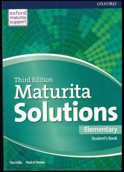 Maturita Solutions, Elementary - Student's book