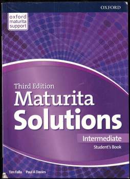 Maturita solutions - Intermediate. Student's book, Third edition.