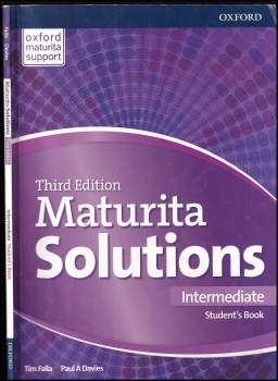 Maturita solutions - Intermediate. Student's book, Third edition.