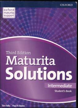 Maturita solutions - Intermediate. Student's book, Third edition.