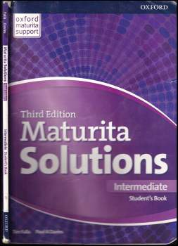 Maturita solutions - Intermediate. Student's book, Third edition.