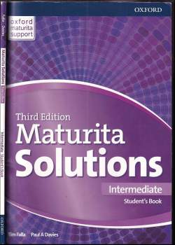 Tim Falla: Maturita solutions - Intermediate. Student's book, Third edition.