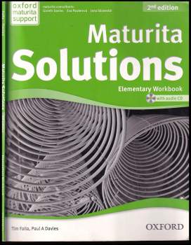 Tim Falla: Maturita Solutions - Elementary, Workbook