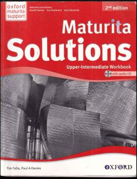 Tim Falla: Maturita Solutions Upper-Intermediate Workbook with audio CD