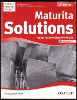 Tim Falla: Maturita Solutions Upper-Intermediate Workbook with audio CD
