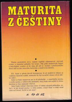 Miloslav Hoznauer: Maturita z češtiny