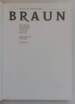 Emanuel Poche: Matyáš Bernard Braun