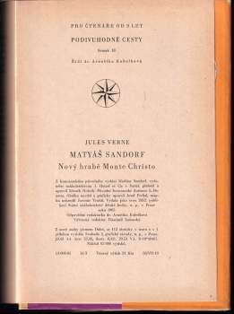 Jules Verne: Matyáš Sandorf