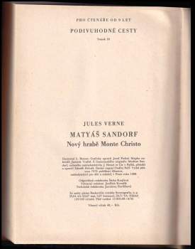 Jules Verne: Matyáš Sandorf